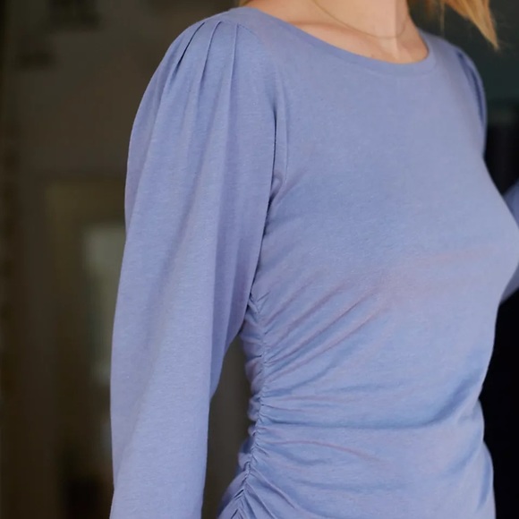 Anthropologie Daily Practice ruched mini dress - Picture 9 of 9